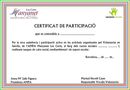 certificat